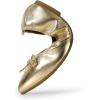 image:imageDREAM PAIRS Womens Foldable Flats Shoes Pointed Toe Ballet Flats Bowknot Comfort Slip on Dress ShoesGold
