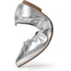 image:imageDREAM PAIRS Womens Foldable Flats Shoes Pointed Toe Ballet Flats Bowknot Comfort Slip on Dress ShoesSilver
