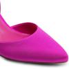 image:imageDREAM PAIRS Womens High Heel Closed Toe PumpsHot Pinksatin