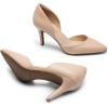 image:imageDREAM PAIRS Womens High Heel Closed Toe PumpsNudepu