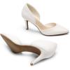 image:imageDREAM PAIRS Womens High Heel Closed Toe PumpsWhitepu