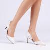 image:imageDREAM PAIRS Womens High Heel Closed Toe PumpsWhitepu
