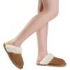 image:imageDREAM PAIRS Womens House Slippers Indoor Fuzzy Fluffy Furry Cozy Home Bedroom Comfy Winter Cute Warm Outdoor Shoes FuzzyEasyChesnut