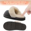 image:imageDREAM PAIRS Womens House Slippers Indoor Fuzzy Fluffy Furry Cozy Home Bedroom Comfy Winter Cute Warm Outdoor Shoes FuzzyEasyGrey