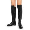 image:imageDREAM PAIRS Womens Knee High Boots Platform Chunky Heel Thigh High Fashion Over The Knee Boots SDOB2407WBlackpu