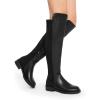 image:imageDREAM PAIRS Womens Knee High Boots Platform Chunky Heel Thigh High Fashion Over The Knee Boots SDOB2407WBlackpu