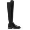 image:imageDREAM PAIRS Womens Knee High Boots Platform Chunky Heel Thigh High Fashion Over The Knee Boots SDOB2407WBlackpu