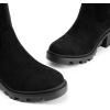 image:imageDREAM PAIRS Womens Knee High Boots Platform Over The Knee High Chunky Heel Fashion Boots for WomenBlacksuede