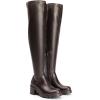 image:imageDREAM PAIRS Womens Knee High Boots Platform Over The Knee High Chunky Heel Fashion Boots for WomenBrownpu