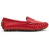image:imageDREAM PAIRS Womens Loafers Penny Loafer Slip on Casual Dressy Comfortable Business Work Office Moccasins Driving Loafer ShoesRed