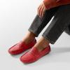 image:imageDREAM PAIRS Womens Loafers Penny Loafer Slip on Casual Dressy Comfortable Business Work Office Moccasins Driving Loafer ShoesRed