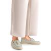 image:imageDREAM PAIRS Womens Loafers Suede Loafer Slipon Comfortable Casual Dressy Business Work Shoes with Arch SupportLight Grey