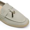 image:imageDREAM PAIRS Womens Loafers Suede Loafer Slipon Comfortable Casual Dressy Business Work Shoes with Arch SupportLight Grey