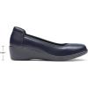 image:imageDREAM PAIRS Womens Low Wedges Heels Pumps Comfortable Slipon Round Toe Dress Work Shoes for Office BusinessNavy