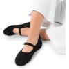 image:imageDREAM PAIRS Womens Mary Jane Ballet Flat Shoes Dressy Foldable Knit Flats with Arch Support Comfortable for Casual Work OfficeBlack