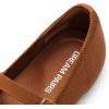 image:imageDREAM PAIRS Womens Mary Jane Ballet Flat Shoes Dressy Foldable Knit Flats with Arch Support Comfortable for Casual Work OfficeBrown