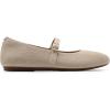 image:imageDREAM PAIRS Womens Mary Jane Ballet Flat Shoes Dressy Foldable Knit Flats with Arch Support Comfortable for Casual Work OfficeNude