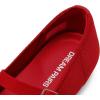 image:imageDREAM PAIRS Womens Mary Jane Ballet Flat Shoes Dressy Foldable Knit Flats with Arch Support Comfortable for Casual Work OfficeRed