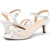 image:imageDREAM PAIRS Womens Nina Low Heel Pump Sandals150white