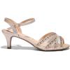 image:imageDREAM PAIRS Womens Nina Low Heel Pump Sandals166gold