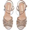 image:imageDREAM PAIRS Womens Nina Low Heel Pump Sandals166gold