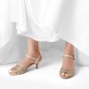 image:imageDREAM PAIRS Womens Nina Low Heel Pump Sandals166gold