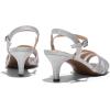 image:imageDREAM PAIRS Womens Nina Low Heel Pump Sandals166silver