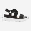 image:imageDREAM PAIRS Womens Open Toe Ankle Strap Platform Wedge SandalsBlack