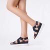 image:imageDREAM PAIRS Womens Open Toe Ankle Strap Platform Wedge SandalsNavy