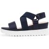 image:imageDREAM PAIRS Womens Open Toe Ankle Strap Platform Wedge SandalsNavy