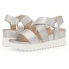 image:imageDREAM PAIRS Womens Open Toe Ankle Strap Platform Wedge SandalsSilver