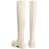 image:imageDREAM PAIRS Womens Over the Knee Platform BootsBeige
