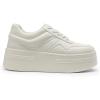 image:imageDREAM PAIRS Womens Platform Casual SneakersBeige