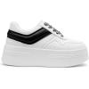 image:imageDREAM PAIRS Womens Platform Casual SneakersWhiteBlack
