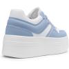 image:imageDREAM PAIRS Womens Platform Casual SneakersWhiteBlue