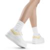 image:imageDREAM PAIRS Womens Platform Casual SneakersWhiteYellow