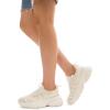 image:imageDREAM PAIRS Womens Platform Chunky Fashion Sneakers Slip On Walking Stylish Lightweight Classic Casual SneakerBeigeRainbow