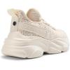 image:imageDREAM PAIRS Womens Platform Chunky Fashion Sneakers Slip On Walking Stylish Lightweight Classic Casual SneakerBeigeRainbow