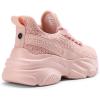 image:imageDREAM PAIRS Womens Platform Chunky Fashion Sneakers Slip On Walking Stylish Lightweight Classic Casual SneakerPink