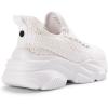 image:imageDREAM PAIRS Womens Platform Chunky Fashion Sneakers Slip On Walking Stylish Lightweight Classic Casual SneakerWhite