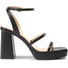 image:imageDREAM PAIRS Womens Platform Strappy Heels Open Toe Ankle Strap Square Party Sandals Y2K Dress ShoesBlack
