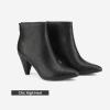 image:imageDREAM PAIRS Womens Pointed Toe Ankle Boots High Heel Booties Fashion Zipper Dress BootsBlackPu