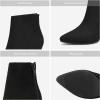 image:imageDREAM PAIRS Womens Pointed Toe Ankle Boots High Heel Booties Fashion Zipper Dress BootsBlackSuede