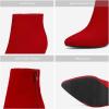 image:imageDREAM PAIRS Womens Pointed Toe Ankle Boots High Heel Booties Fashion Zipper Dress BootsRedSuede