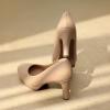 image:imageDREAM PAIRS Womens Pumps Close Toe Low Heels Platform Heels Comfortable Office Work Dress Shoes for WomenNudepu