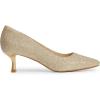 image:imageDREAM PAIRS Womens Pumps Closed Toe Pointed Toe Kitten Heels for Women Party Dance Wedding Dress Shoes for WomenGold