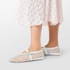 image:imageDREAM PAIRS Womens Round Toe Mary Jane Ballet FlatsWhite