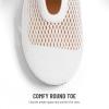 image:imageDREAM PAIRS Womens Round Toe Mary Jane Ballet FlatsWhite