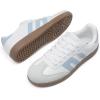 image:imageDREAM PAIRS Womens Tennis Sneakers Walking Flat LowTop Casual LaceUp Comfortable Nia Fashion Sneakers ShoesWhite Blue