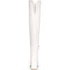 image:imageDREAM PAIRS Womens Thigh High Over the Knee Fashion Chunky Heel Long BootsWhitePu